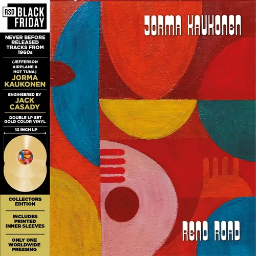 Jorma Kaukonen  / Casady,Jack - Reno Road: Unleased Tracks From The '60's (Rsd) vinyl record cover