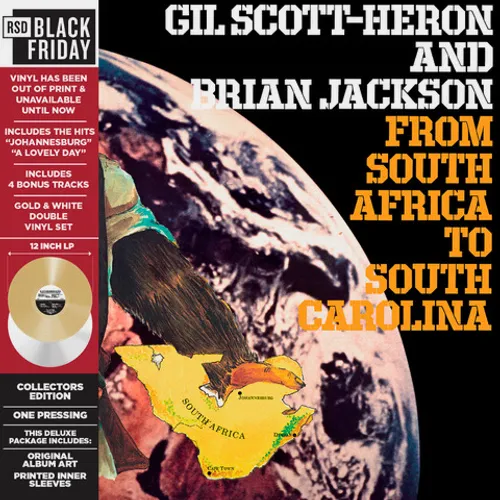 Scott-Gil Heron  / Jackson,Brian - From South Africa To South Carolina (Rsd) vinyl record cover