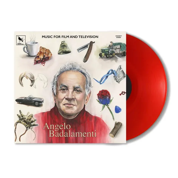Angelo Badalamenti - Music For Film And Television, Black Friday 2024 Red Vinyl LP Angelo Badalamenti - Music For Film And Television, Black Friday 2024 Red Vinyl LP