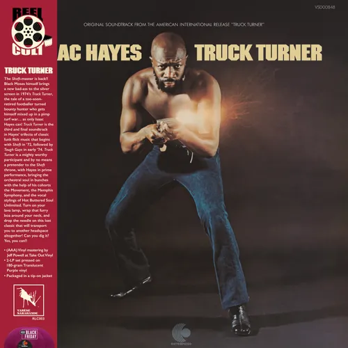 Isaac Hayes - Truck Turner vinyl record cover