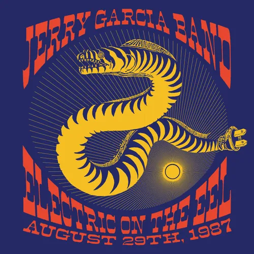 Jerry Garcia - Electric on the Eel: August 29th, 1987 vinyl record cover