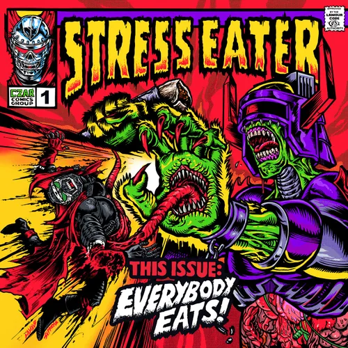 Stress Eater - Everybody Eats! vinyl record cover