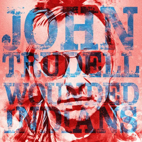 John Trudell - Wounded Indians vinyl record cover