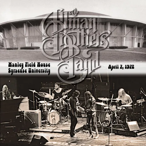 Allman Brothers Band - Manley Field House, Syracuse NY April 7 , 1972 vinyl record cover