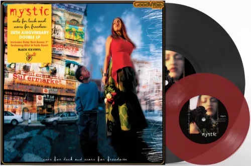 Mystic - Cuts For Luck And Scars For Freedom [RSD Essential Indie Colorway Black Ice 2LP + Ruby Red 7in]