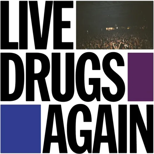 The War On Drugs - Live Drugs Again vinyl record cover