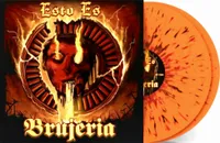 Esto Es Brujeria - Orange Red & Black Splatter