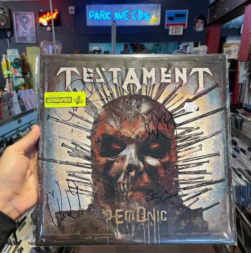 Testament - Demonic vinyl record cover