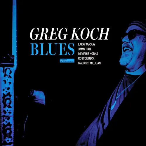 Greg Koch - Blues vinyl record cover