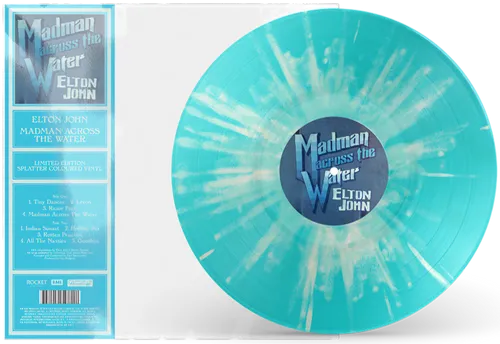 Elton John - Madman Across The Waters [Light Blue Splatter 180g LP]