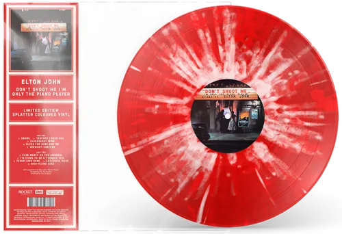 Elton John - Don't Shoot Me I'm Only The Piano Player [Red Splatter 180g LP]