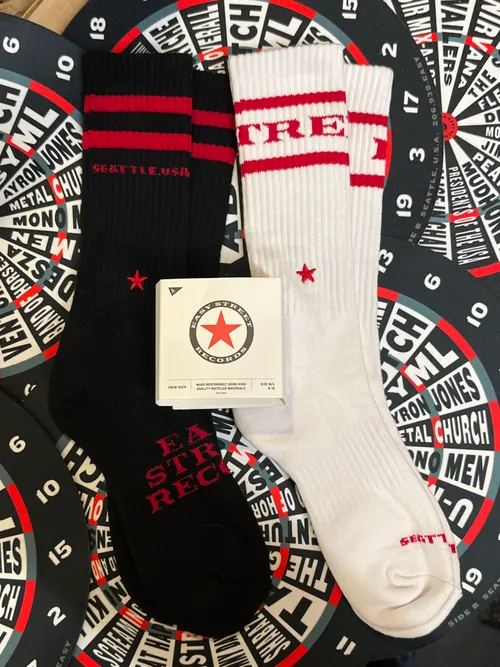 Easy Street Socks - Easy Street Socks [BLACK/WHITE PAIR]