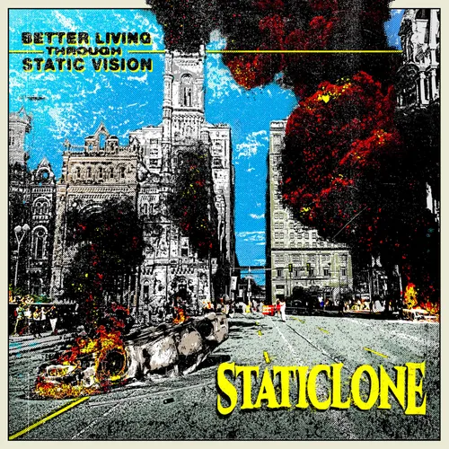 Staticlone - Better Living Through Static Living vinyl record cover