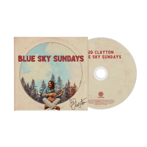JD Clayton - Blue Sky Sundays vinyl record cover