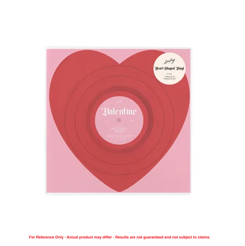 Laufey レコード vinyl LP Valentine Laufey Valentine Heart Shaped 7