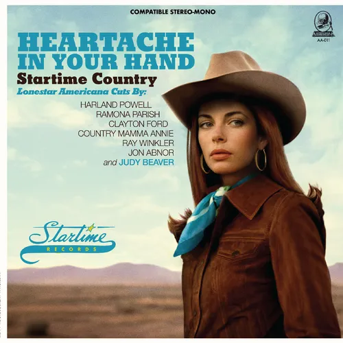 Various Artists - Heartache In Your Hand: Startime Country vinyl record cover