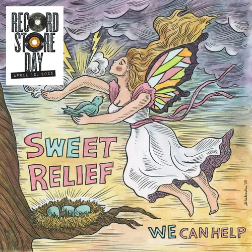 Various - Sweet Relief - We Can Help vinyl record cover