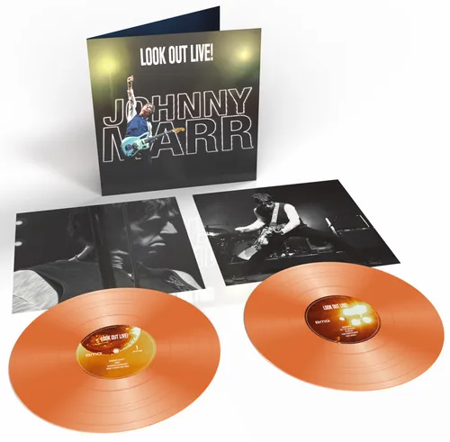 Johnny Marr - Look Out Live! vinyl record cover