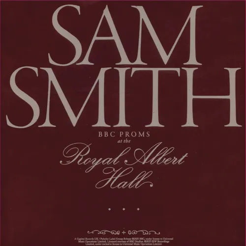 Sam Smith - Bbc Proms At The Royal Albert Hall vinyl record cover