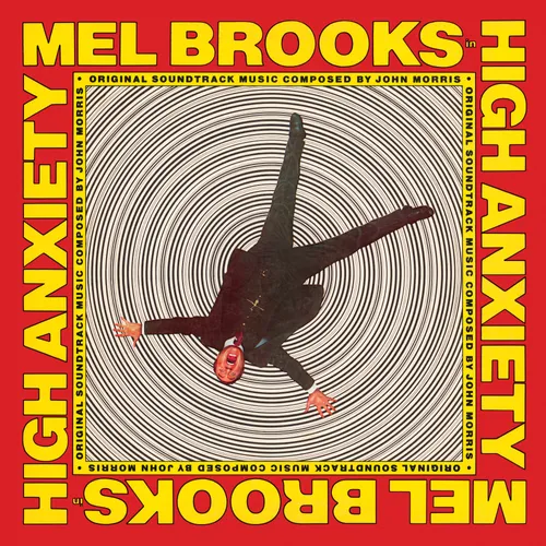John Morris  (Colv) (Red) (Rex) (Ylw) - High Anxiety - O.S.T. vinyl record cover
