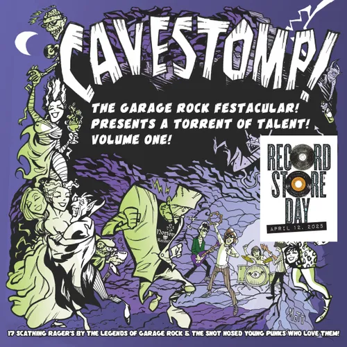 Cavestomp! Vol. 1 - A Torrent Of Talent! (Rsd) - Cavestomp! Vol. 1 - A Torrent Of Talent! vinyl record cover