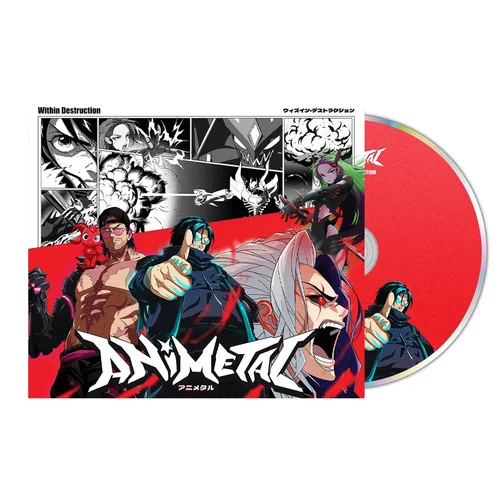 Within Destruction - Animetal vinyl record cover