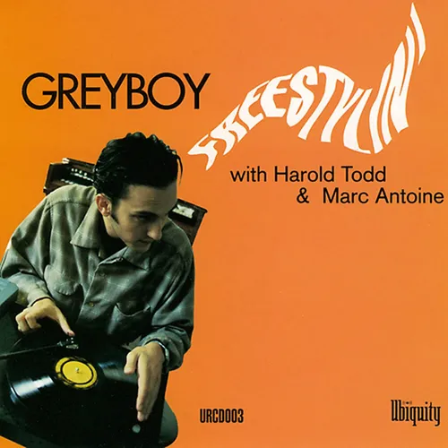 Greyboy - Freestylin' (Rsd) Orange/Grey Splatter vinyl record cover