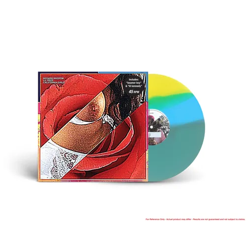 Lil Peep - CALIFORNIA GIRLS [LP Transparent Electric Blue + Opaque Sky Blue + Opaque Light Yellow]