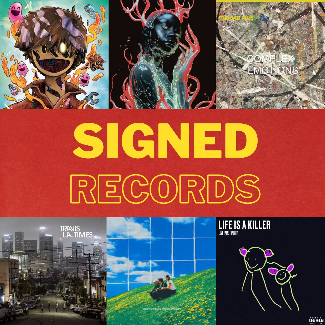 Assorted signed records