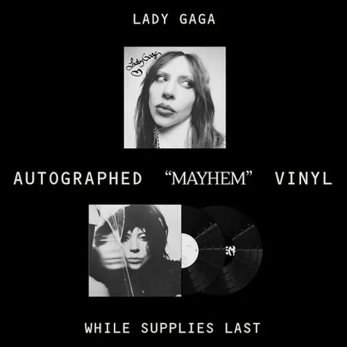 Lady Gaga - MAYHEM [Indie Exclusive Signed 2LP *store pickup ONLY - NO mailorders *Mailorders will be cancelled]