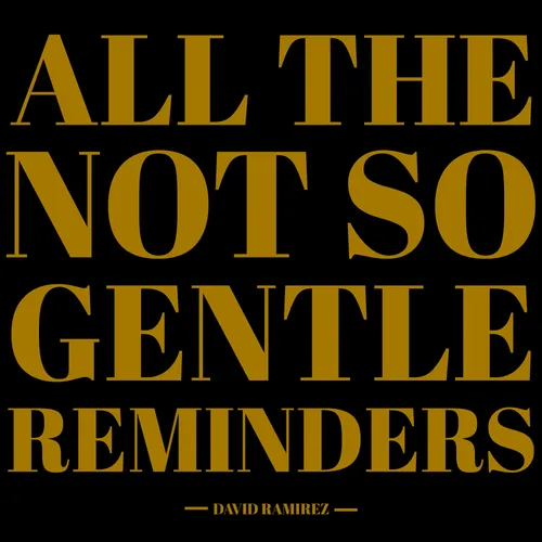 David Ramirez - All The Not So Gentle Reminders  [2 LP]