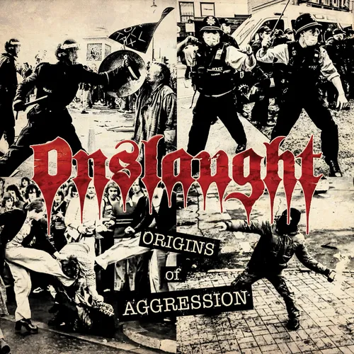 Onslaught - Origins Of Aggression vinyl record cover