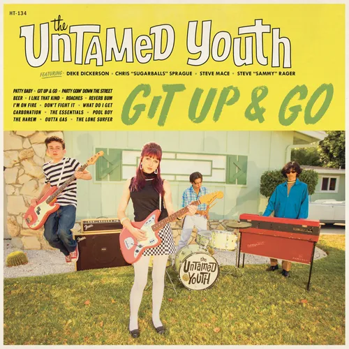 The Untamed Youth - Git Up and Go vinyl record cover