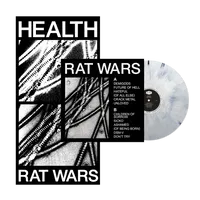 HEALTH - Rat Wars [Black Cobweb vinyl ]