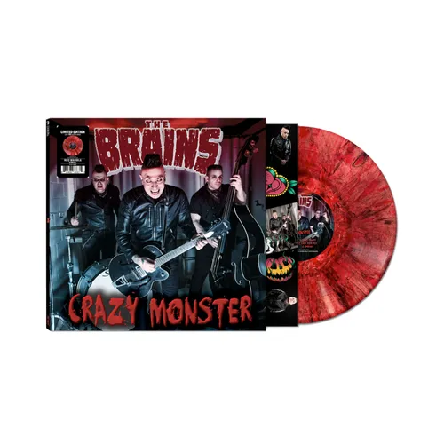 The Brains - Crazy Monster - vinyl record cover
