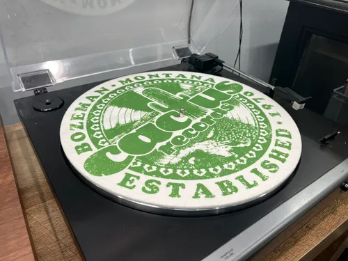 Cactus Records - Logo Slip Mat/Black Text