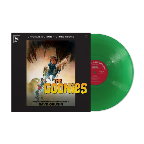 Dave Grusin - The Goonies  (Original Motion Picture Soundtrack) - vinyl record cover