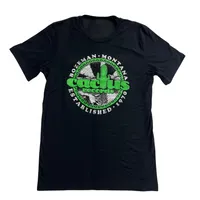 Cactus Records - Silver & Green Logo Shirt [XL]