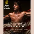 Benson Boone "American Heart" Listening Party & Prizes