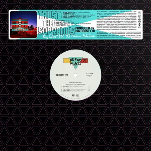 38 Spesh &amp; Benny The Butcher  - Trust The Sopranos: Big Ghost Ltd '83 Miami Edition vinyl record cover