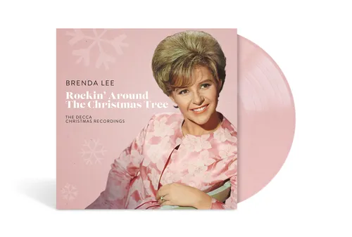 Brenda Lee - Rockin Around The Christmas Tree vinyl record cover