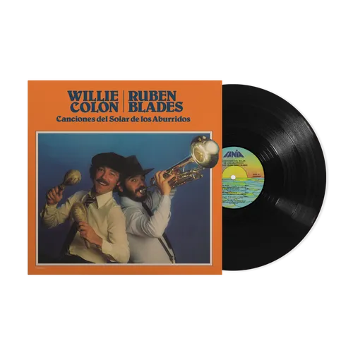 Willie Colon &amp; Ruben Blades - Canciones del Solar de los Aburridos vinyl record cover