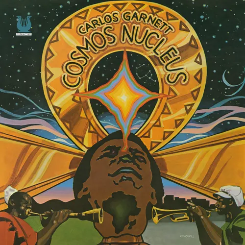 Carlos Garnett - Cosmos Nucleus vinyl record cover