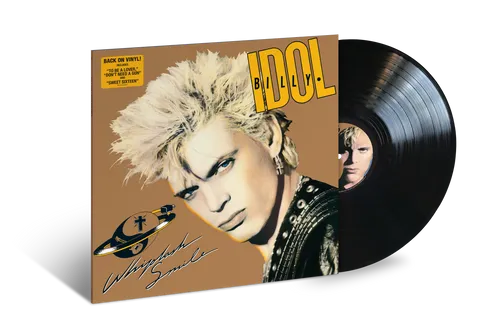 Billy Idol - Whiplash Smile vinyl record cover