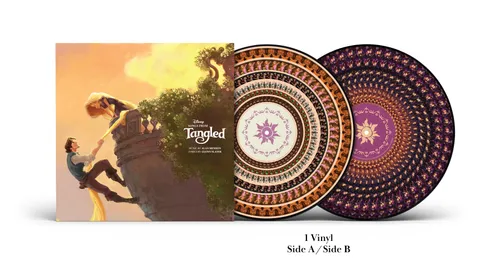 Songs From Tangled: 15th Anniversary - O.S.T. (Uk) - Songs From Tangled: 15th Anniversary vinyl record cover