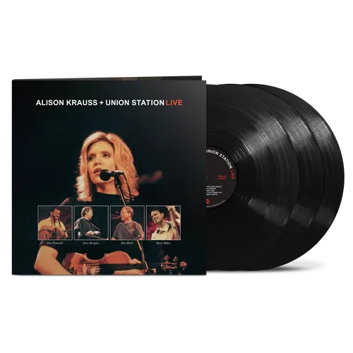 Alison Krauss & Union Station - Live vinyl record cover