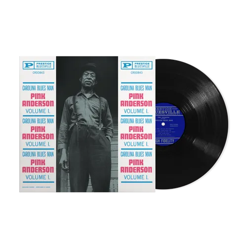 Pink Anderson - Vol. 1: Carolina Blues Man (Bluesville Acoustic Sound Series) - vinyl record cover