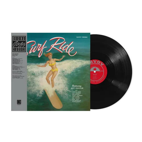 Art Pepper - Surf Ride (Original Jazz Classics Series) - vinyl record cover