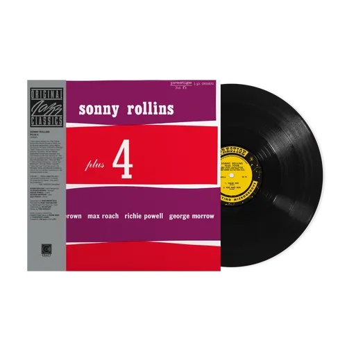Sonny Rollins - Plus 4 (Original Jazz Classics Series) - vinyl record cover