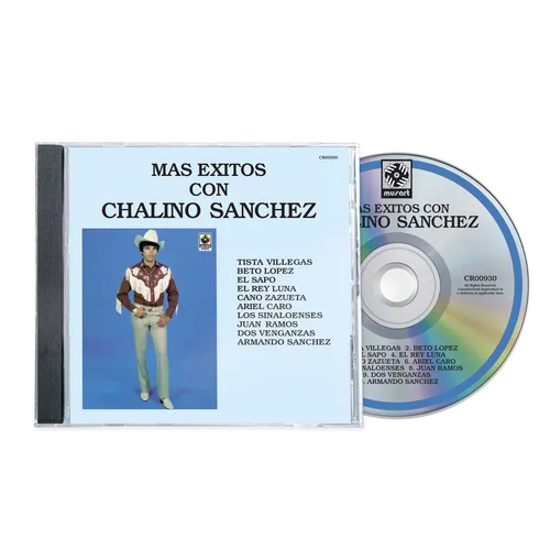 Chalino Sanchez - Mas Exitos con Chalino Sanchez - vinyl record cover